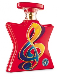 A fragrance inspired by the West Sides's long monopoly on music. Home to Carnegie Hall, the Copacobana, Lincoln Center, Studio 54, Broadway musicals as well as rock and disco music. It finds the scent equivalent for the sounds of music in its full-bodied, mellow composition, its undulating rhythms, its harmonies, its pitch - and yes, its notes. Fragrance, like music, is open to interpretation. Everyone who sniffs it will hear - and smell - a different melody of their own. 