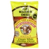 Just the Cheese Mini Round Snacks, Classic White Cheddar, 0.5-Ounce Bags (Pack of 16)