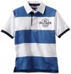 Tommy Hilfiger Boys 8-20 Kent SS Rugby, Classic White, X-Large