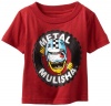 Metal Mulisha Boys 2-7 Toddlers Crash Tee, Red, 4T