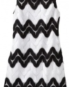 KC Parker Girls 7-16 Zig Zag Lace Dress, White, 10