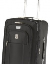 Travelpro Crew 8 22 Inch Expandable Rollaboard Suiter,Black,One Size