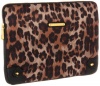 Juicy Couture Tech YTRUT116 Laptop Case,Camel Leopard Print,One Size