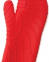 Charcoal Companion Red Silicone Barbecue or Oven Mitt