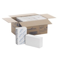 Georgia-Pacific Signature 23000 White 2-Ply Premium C-Fold Paper Towel, 13.2 Length x 10.1 Width (Case of 12 Packs, 120 per Pack)