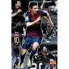 (24x36) FC Barcelona Lionel Messi Collage Sports Poster Print People Poster Print, 24x36