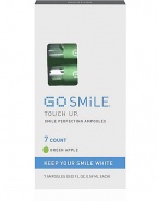 GO SMiLE's exclusive Ampoule Technology Delivery System lets you polish your teeth and keep them white with deliciously refreshing Touch Up ampoules. Get a just-brushed feeling - anytime, anywhere. Flip, Pop, Touch Up! 7 ampoules, 0.02 fl. oz. each. 