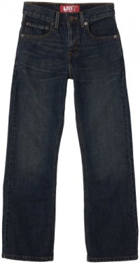 Levi's Boys 8-20 527 Loose Fit Bootcut Jean Husky, RUSTED RIGID, 18 Husky