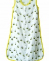 aden + anais Slumber Muslin Sleeping Bag Single Layer, Mod About Baby - Bee, Medium