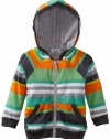 Splendid Littles Baby-boys Infant Pensacola Zip Hoodie, Beach Cruiser, 18-24 Months