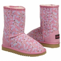 Ukala Fleur Low Kids Toddler Girls Size 9 Pink Regular Suede Winter Boots