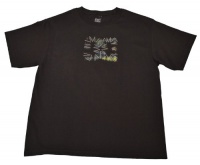 DC Shoes Boys Youth StitchStar Short Sleeve T-shirt Black-XL