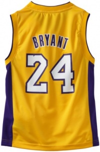 NBA Los Angeles Lakers Kobe Bryant Home Replica Jersey Youth