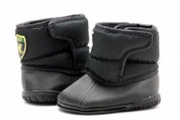 Ralph Lauren Layette Vancouver EZ Crest Boot (Infant/Toddler),Black,4 M US Toddler