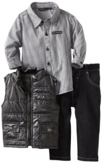 Calvin Klein Boys 2-7 Vest Set