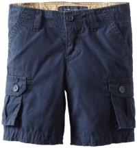 Tommy Hilfiger Boys 2-7 Back Country Cargo Short, Swim Navy, 3/Regular