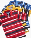 Keep him in line with clean classic style with these preppy polos from Tommy Hilfiger.