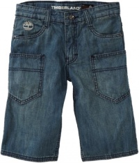 Timberland Boys 8-20 Crampton Short, Light Wash, 14