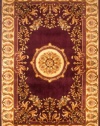 Area Rug 2x3 Rectangle European Plum Color - Momeni Maison Rug from RugPal