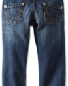 True Religion Boys 2-7 Rocco Collar Skinny Jean, Ricochet , 5