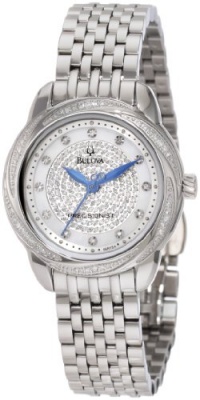 Bulova Women's 96R154 Precisionist Brightwater Swirl pattern Watch