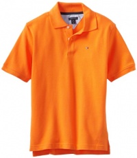 Tommy Hilfiger Boys 8-20 Ivy Polo Summer Shirt, Cheeto Orange, X-Large