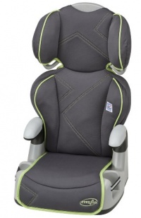 Evenflo AMP High Back Car Seat Booster, Green Angles