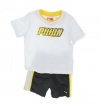 Puma Sportlifestyle Baby Boys 2 Piece T Shirt and Shorts Set, 18 Months