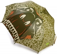 Western Chief Boy's 2-7 Dino Umbrella, Green, One Size