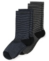 Make a statement from head to toe with striped socks from Hue. Style #U3076