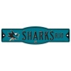 SAN JOSE SHARKS OFFICIAL 4X17 STREET SIGN