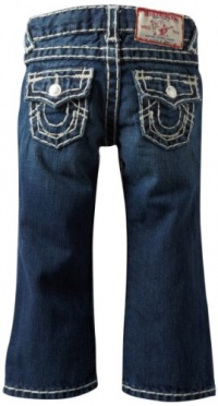 True Religion Boys 2-7 Billy Super-T Natural 5-Pocket Jean, Dark Vintage, 5