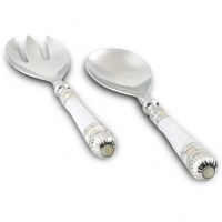 Julia Knight Classic Snow Salad Serving Set