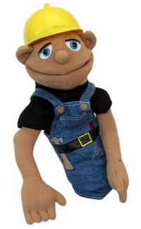 Melissa & Doug Construction Worker Puppet