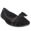 ALFANI Amor Flats W Bow Women's Blacks Shoes sz 9.5 M