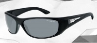 Arnette Freezer Sunglasses - Gloss Black / Grey Polarized