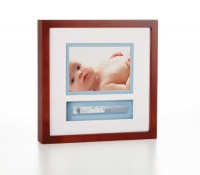 Pearhead Baby Bracelet Frame, Mahogany