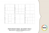 Photo Pocket Pages - Big Variety Pack 1 (60 Pages)