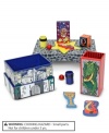 Alakazam!  Young magicians will improve their confidence and fine motor skills as they amaze family and friends with five exciting tricks!  This fabulous set includes Wizard's Wonder,  Mystery Cube,  Dragon's Den and more!