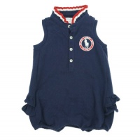 Ralph Lauren Baby Girl's 2012 Olympic Team USA Bodysuit Navy 3 Months