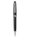 Authorize documents with the inimitable distinction of a Montblanc pen, featuring platinum-plated details for a flash of opulence.