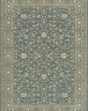 Karastan English Manor Collection Somerset Lane Blue 2'6 X 4'