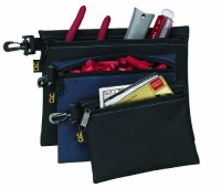 Custom Leathercraft 1100 Multi-Purpose Clip-on Zippered Poly Bags