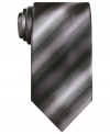 Simplify your morning. This striped tie from John Ashford is an easy style you can wear with anything.