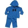 Boys’ Newborn UA Big Logo Fleece 2-Piece Set Tops by Under Armour 3/6 Month Combo Infant Squadron