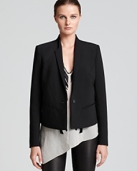 Helmut Lang reinvents the suit jacket for a modern boardroom look that boasts your style smarts.