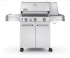 Weber Genesis 6570001 S-330 Stainless-Steel 637-Square-Inch 38,000-BTU Liquid-Propane Gas Grill