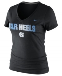 Female Jocks Rule! Display your pride wearing this tee showcasing North Carolina Tar Heels by Nike.