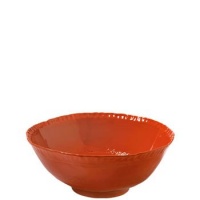 Vietri Bellezza Tomatoe Red Medium Deep Serving Bowl