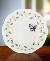 Serving pieces coordinate with the mix-and-match dinnerware for a complete customized collection. In varied floral and butterfly designs. Dishwasher safe. Bowl measures 8 3/4 and holds 16 oz capacity.